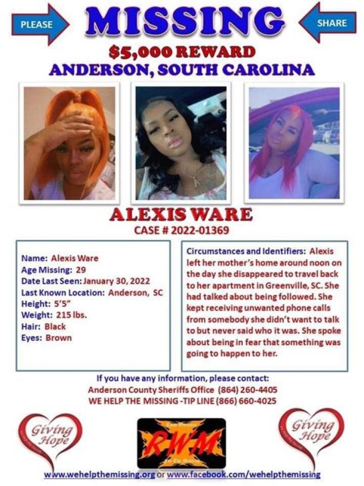 Alexis Ware Missing Case Update: Is Boyfriend TJ Patterson A Peron Of Interest?