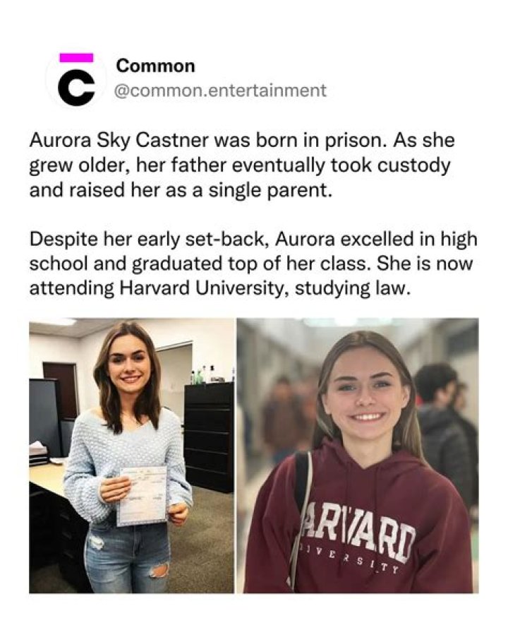 Aurora Sky Castner | Mother, Father And Education
