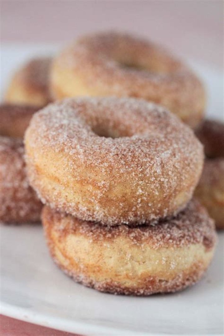 Baked Cinnamon Sugar Donuts - Celebrating Sweets
