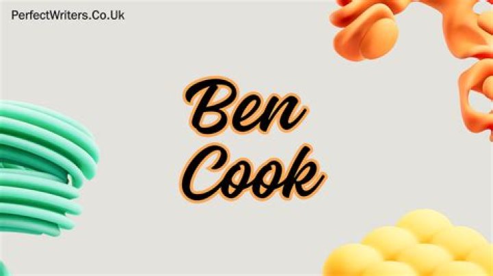 Ben Cook Net Worth