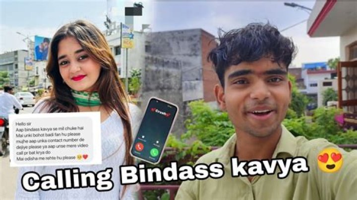 Bindass Kavya Phone Number WhatsApp Number Contact Mobile
