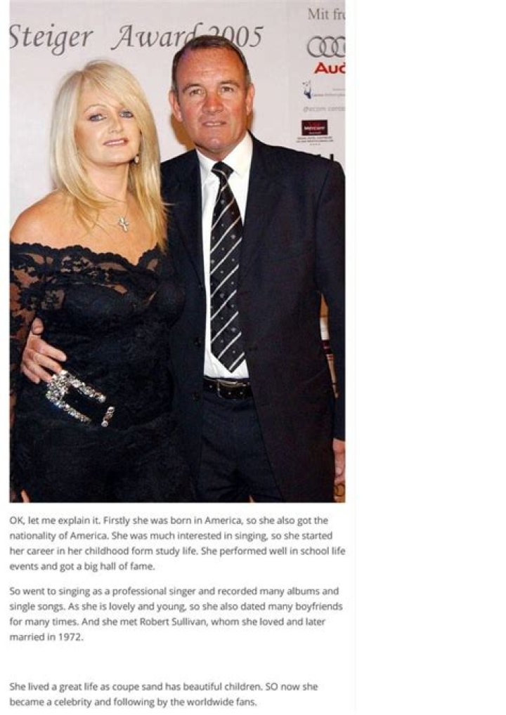 Bonnie Tyler Net Worth