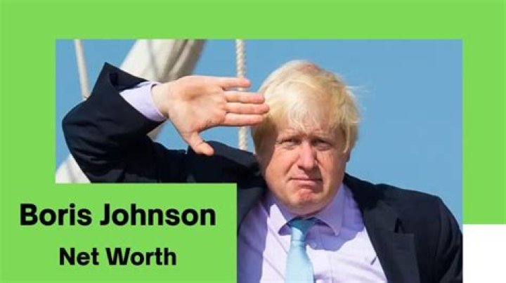 Boris Johnson Net Worth