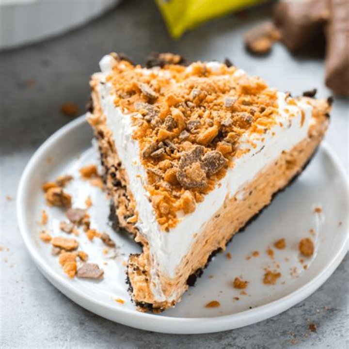 Easy Butterfinger Pie - Celebrating Sweets