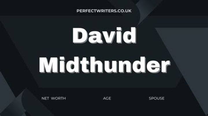 David Midthunder Net Worth