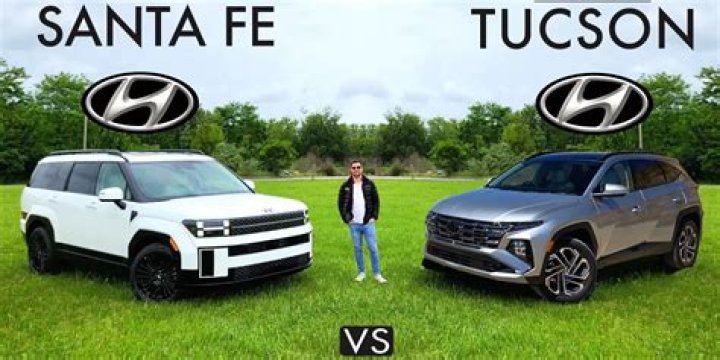 Difference between hyundai santa fe and tucson