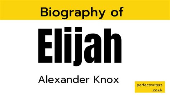 Elijah Alexander Net Worth