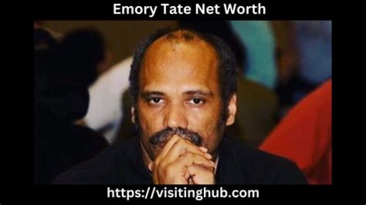 Emory Tate Height, Weight, Net Worth, Age, Birthday, Wikipedia, Who, Instagram, Biography