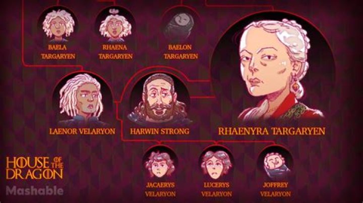 
House Of Dragon Princess Rhaenyra Targaryen Family Tree- Mother Aemma And Father Aemon Targaryen 