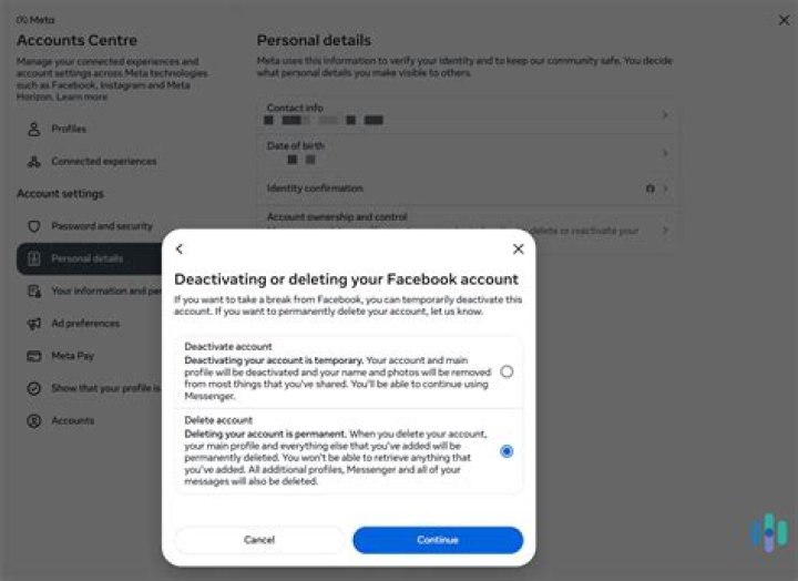 How do i delete my mta etix account
