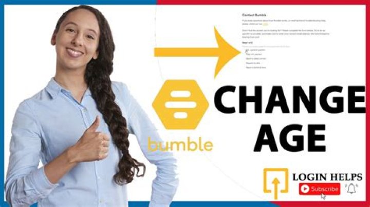 How to change age on bumble