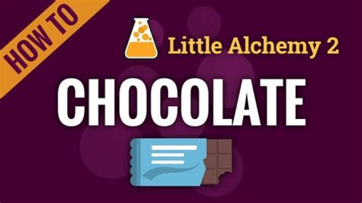 How to make chocolate in little alchemy 1