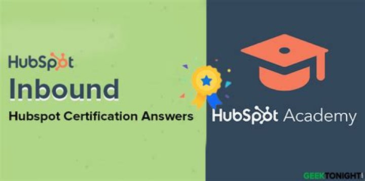 HubSpot Inbound Certification Exam