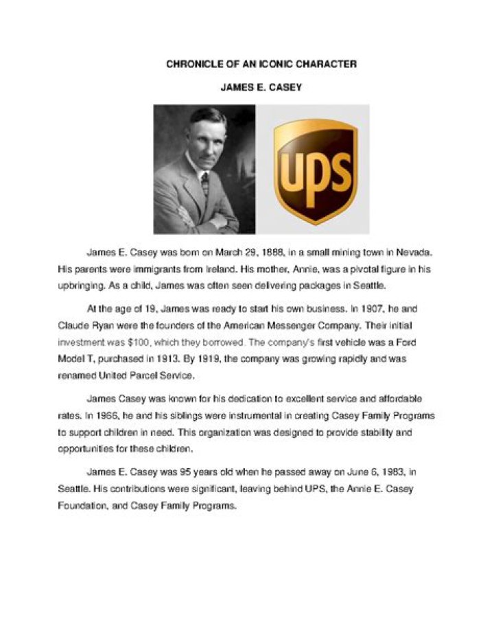 James E. Casey Net Worth