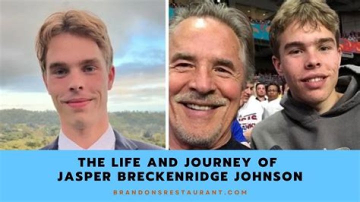 Jasper Breckenridge Johnson Net Worth, Parents, Siblings, Girlfriend, Age