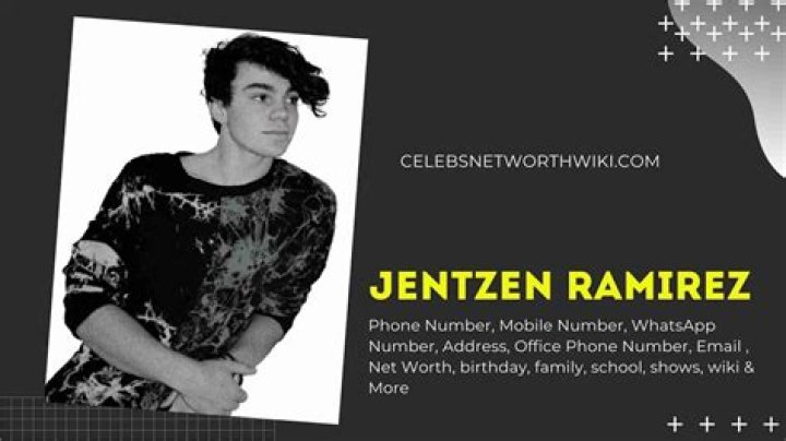 Jentzen Ramirez Phone Number Texting Number Contact Number Mobile