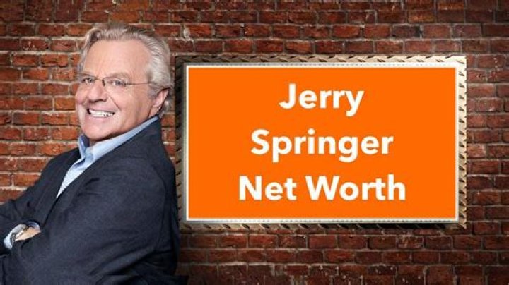 Jerry Springer Net Worth