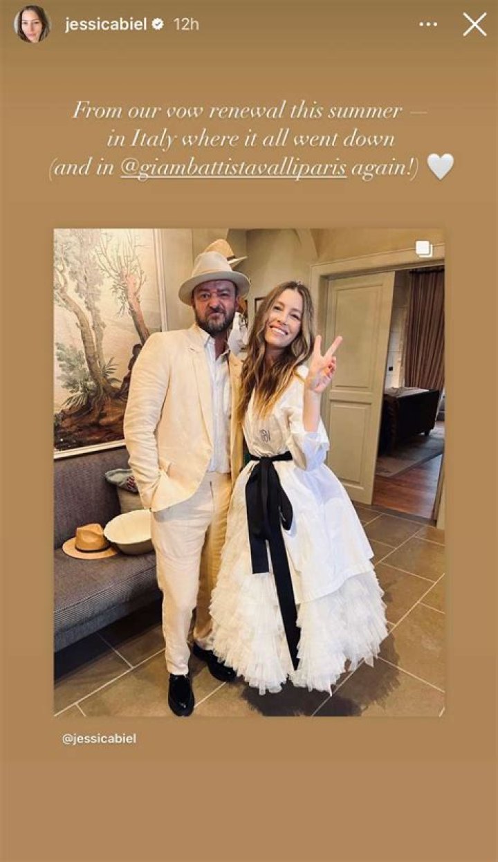 
Jessica Biel Says ‘Intimate’ Vow Renewal with Justin Timberlake Was ‘So Moving’: ‘Felt Really Nice’ 