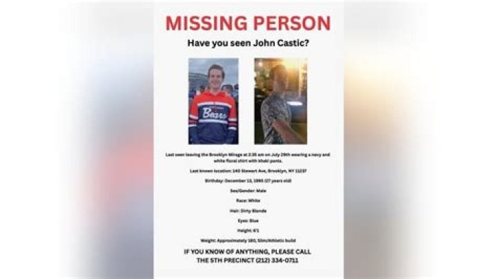 John Castic Missing: John’s Family Asked For Help