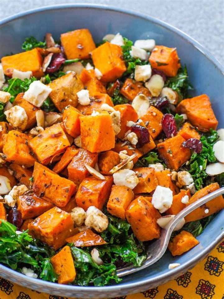 Kale and Sweet Potato Salad