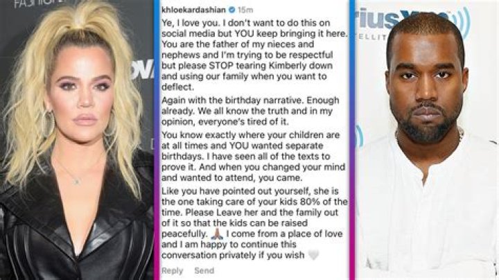 
Kanye West and Khloe Kardashian Air Out Each Other Over Kim Kardashian Attacks 