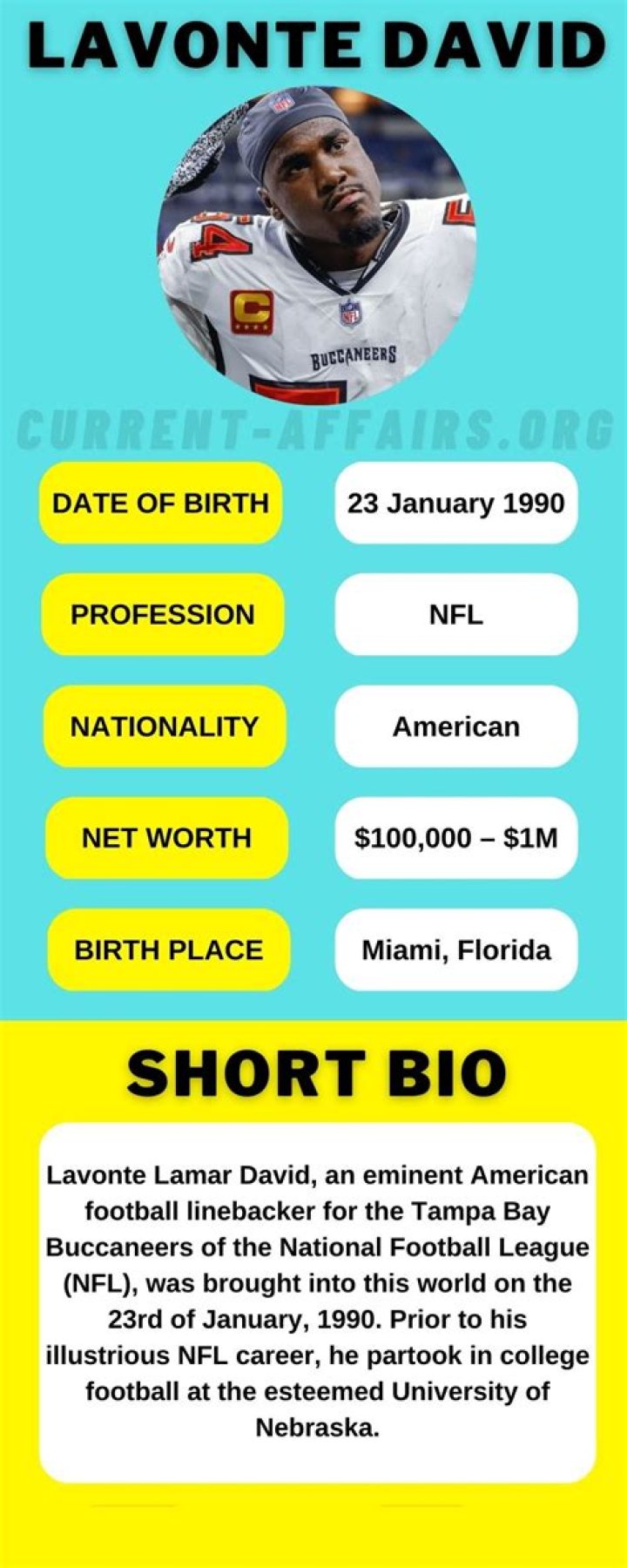 Lavonte David Net Worth