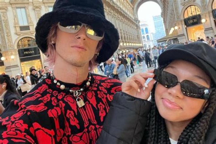 
Machine Gun Kelly Enjoys European Tour with 13-Year-Old Daughter Casie and Fiancée Megan Fox 