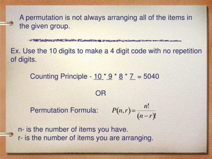 60 Combinations of 2