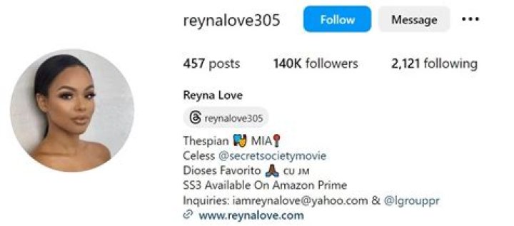 Reyna Love Wiki, Height, Weight, Biography, Age, Ethnicity, Dating