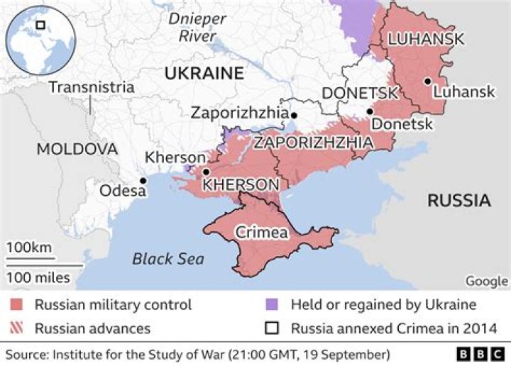 
Russia to formally annex four more areas of Ukraine 