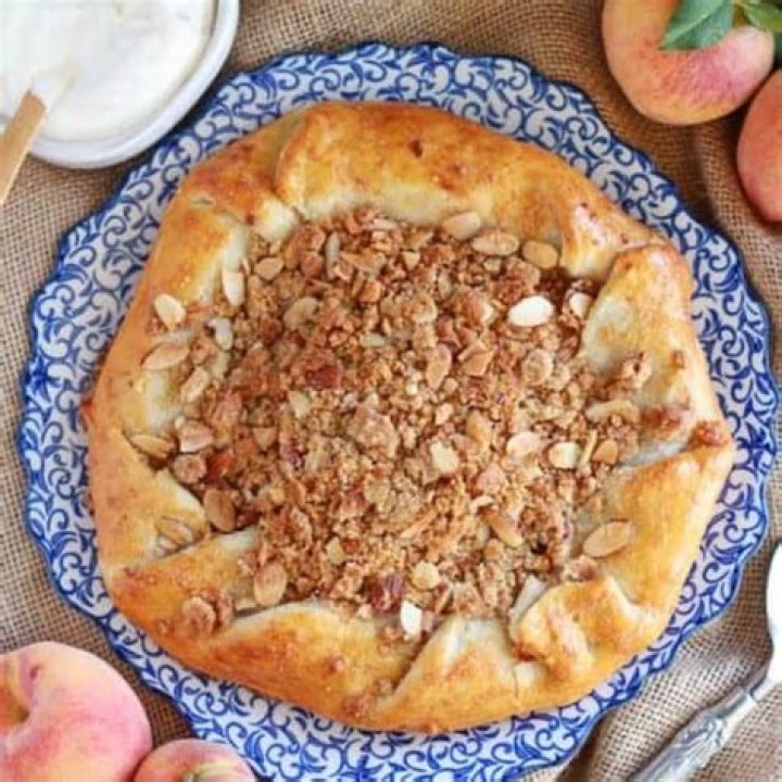 Peach Galette - Celebrating Sweets