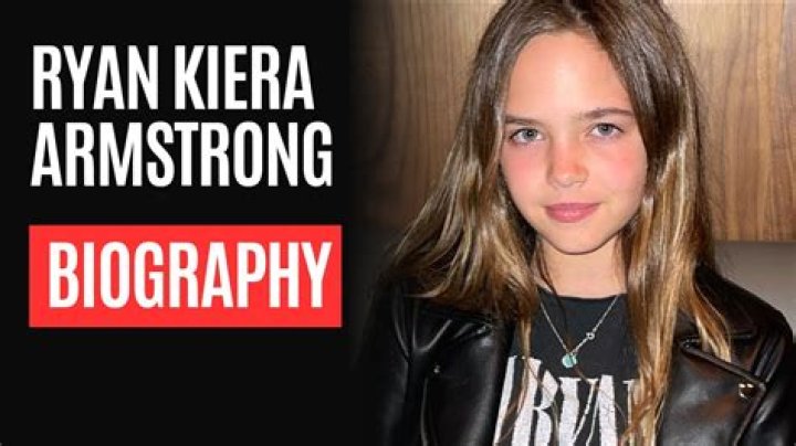 Ryan Kiera Armstrong Biography- Early Life, Career, Movies, Net Worth