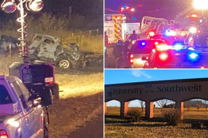 
University Of The Southwest Golf Team Bus Crash Video On Twitter, 6 Students And A Coach Were Killed 