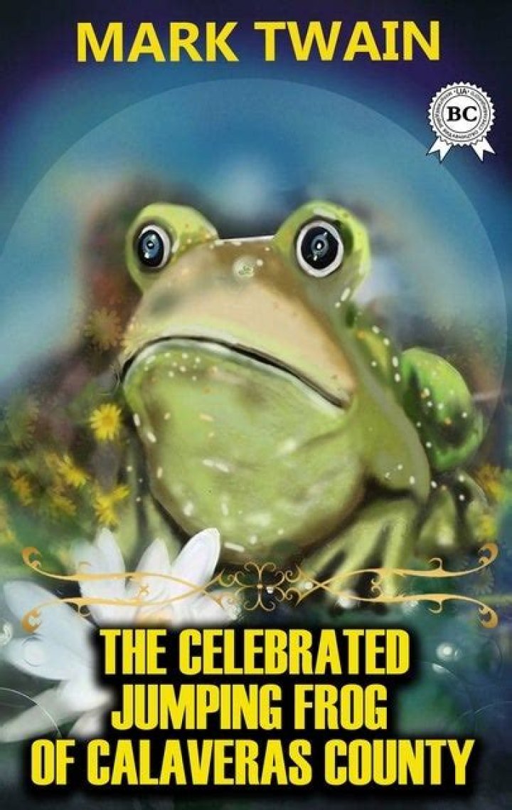 What is the message of the celebrated jumping frog