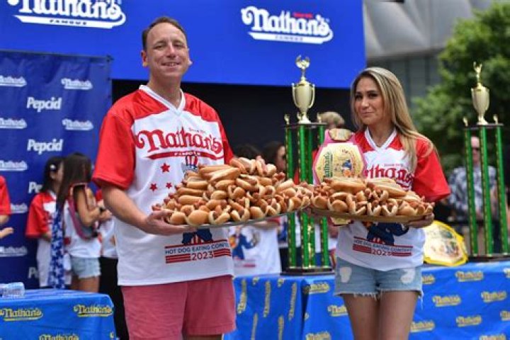 Who Is Neslie Ricasa? Nathan’s Hot Dog Eating Champion Joey Chestnut Wife & Family Details