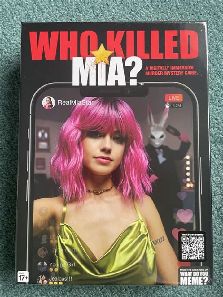 Who Killed Mia? A Murder Mystery Game, Mia Star Death