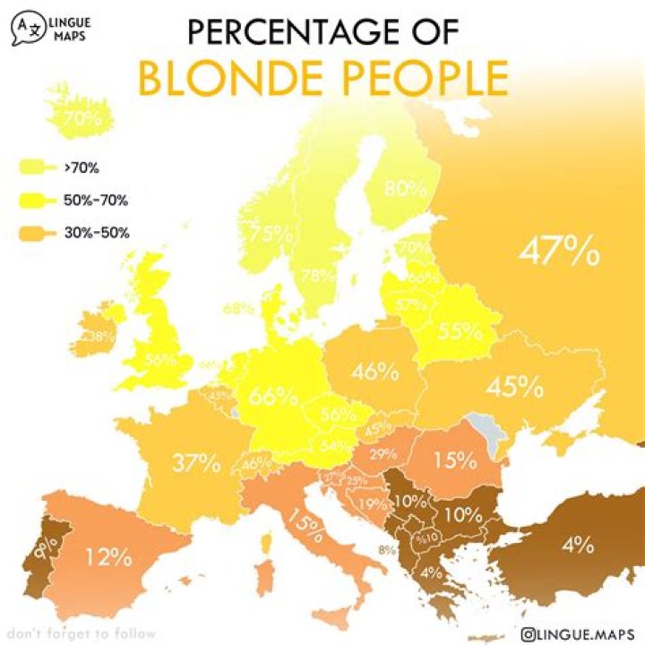 Why do mongolians have blonde hair